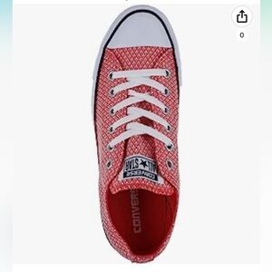 𝅺CONVERSE Chuck Taylor All Star Low Red/Coral white
